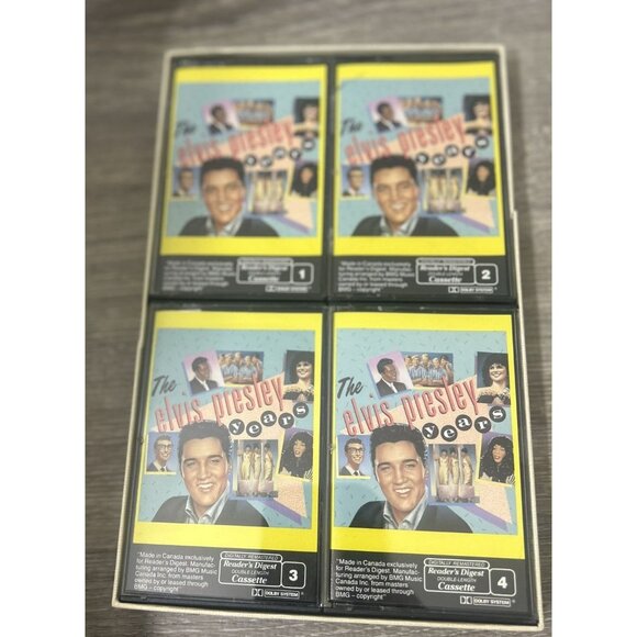 The Elvis Presley Years Reader's Digest/4 Audio Cassette Tape Set - Picture 4 of 6